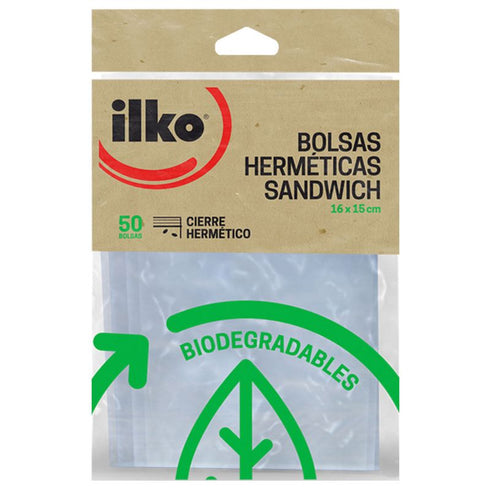 BOLSA HERMETICA G&S 50U BIO 15X16CM